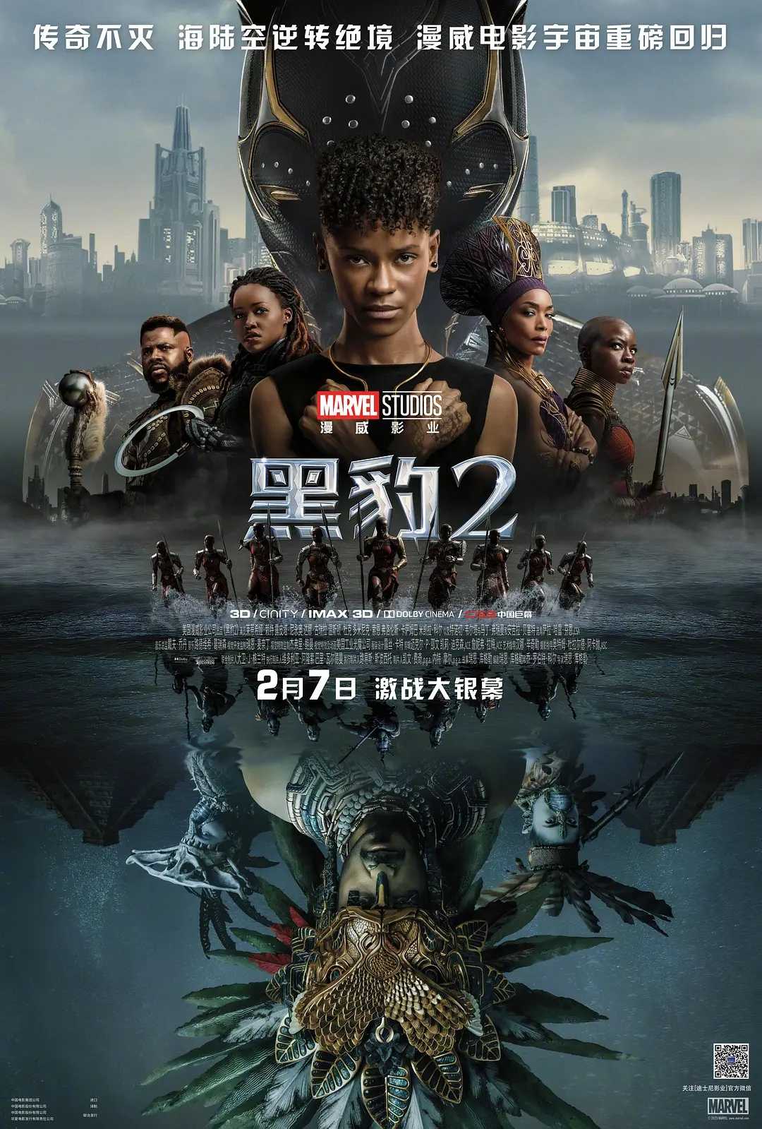 【黑豹1+黑豹2】漫威电影《黑豹2:瓦坎达万岁》4K.原盘/HDR/杜比视界/ IMAX/杜比全景声等黑豹2二十版本.漫威科幻