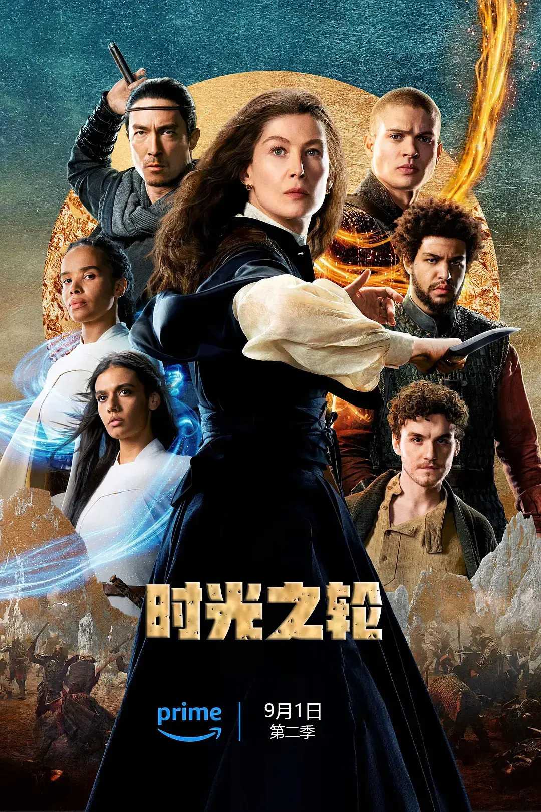    [时光之轮].1-2季.1080P.中英字幕.第2季更新到第3集（小说改编诗史奇幻剧）