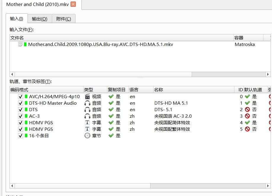 《母与子》 1080p原盘REMUX 26Mb/s【央视国配 国英双语】【国配特效】【27.4GB】