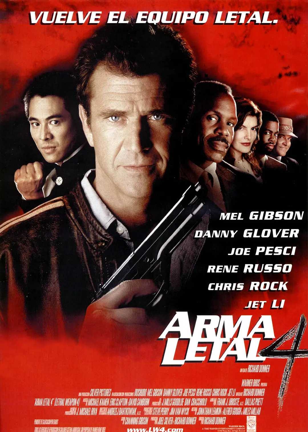致命武器4 1998年 蓝光原盘REMUX