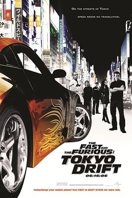 狂野时速：漂移东京(港),玩命关头3：东京甩尾(台),The Fast and the Furious 3